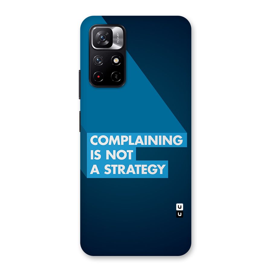 Not A Strategy Back Case for Redmi Note 11T 5G