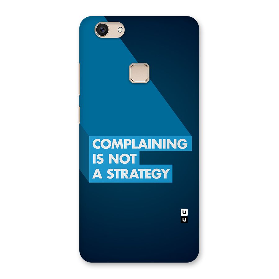 Not A Strategy Back Case for Vivo V7