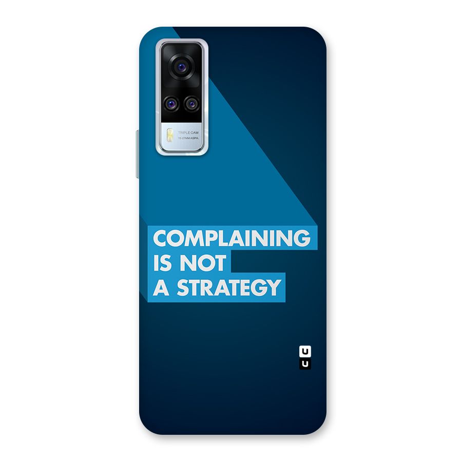 Not A Strategy Back Case for Vivo Y31