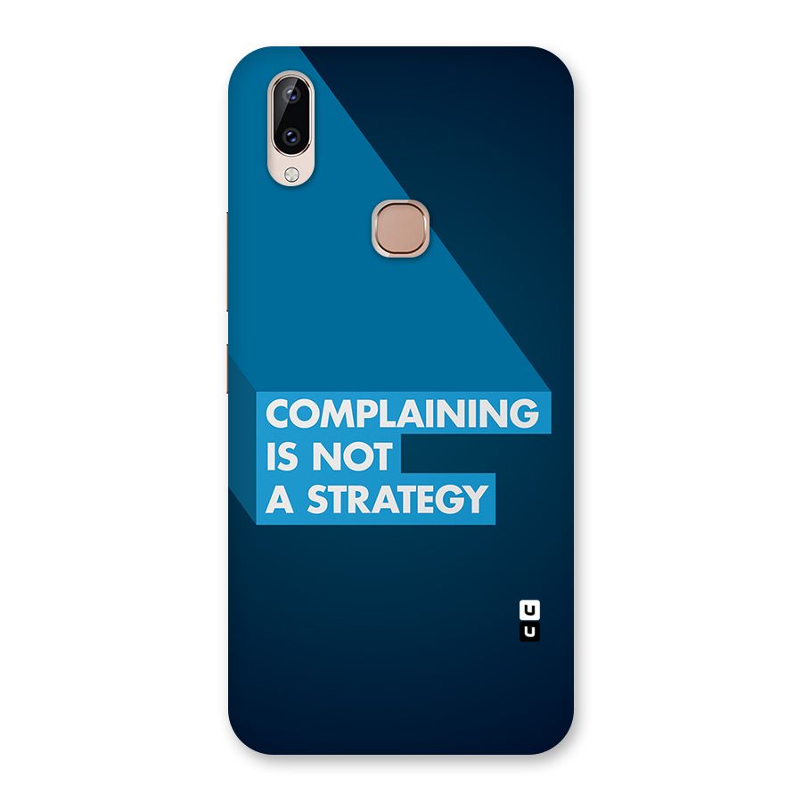 Not A Strategy Back Case for Vivo Y83 Pro