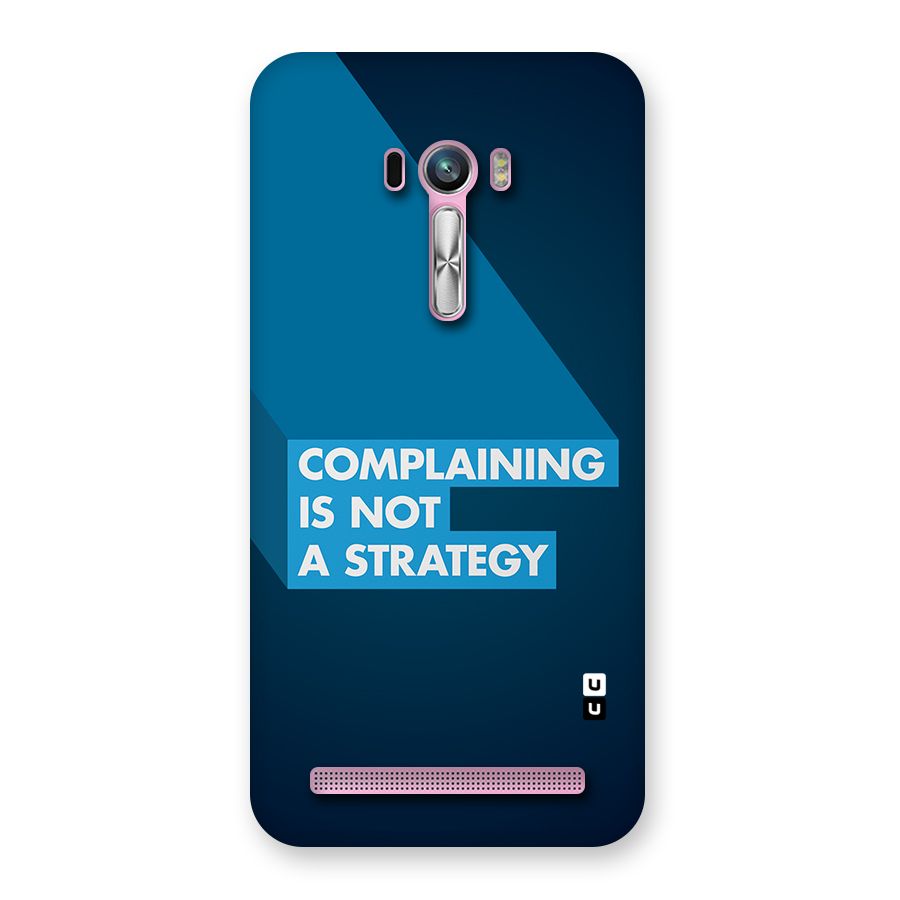 Not A Strategy Back Case for Zenfone Selfie