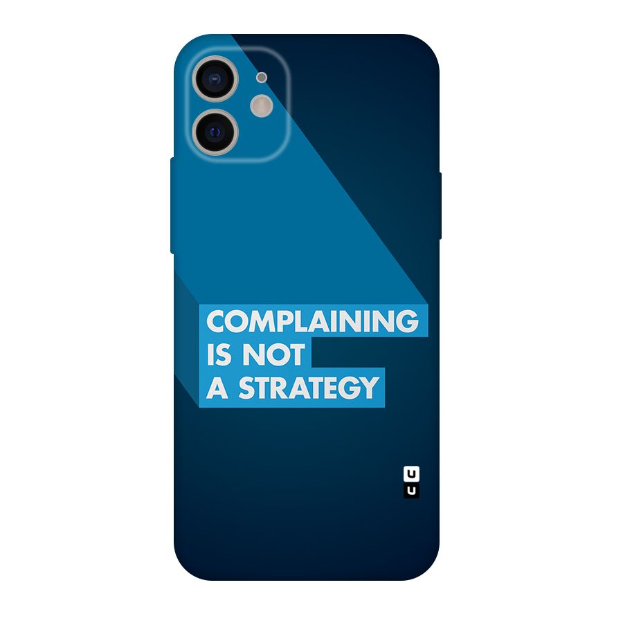 Not A Strategy Back Case for iPhone 11