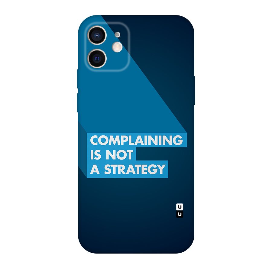 Not A Strategy Back Case for iPhone 12