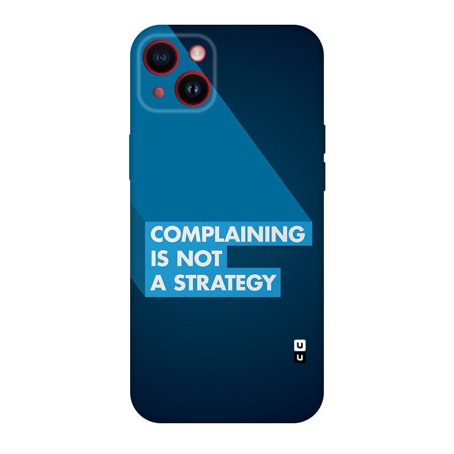 Not A Strategy Back Case for iPhone 14 Plus