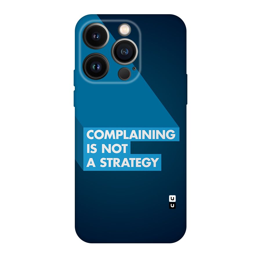 Not A Strategy Back Case for iPhone 14 Pro