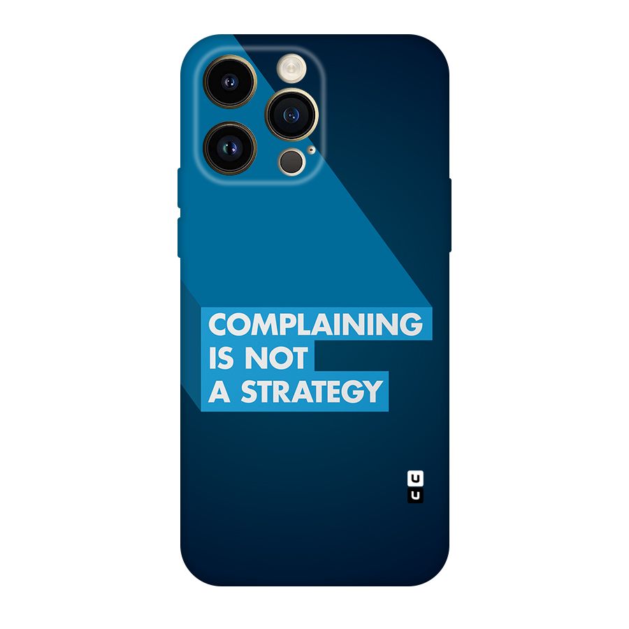 Not A Strategy Back Case for iPhone 14 Pro Max
