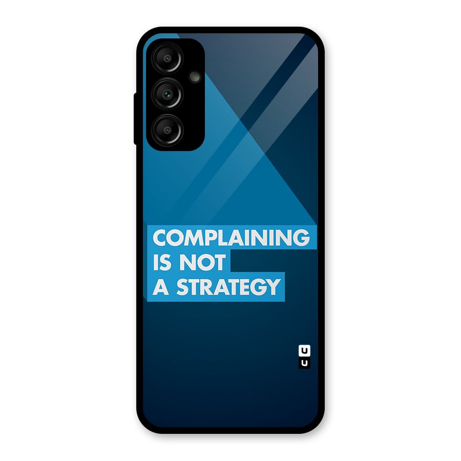 Not A Strategy Glass Back Case for Galaxy A14 5G