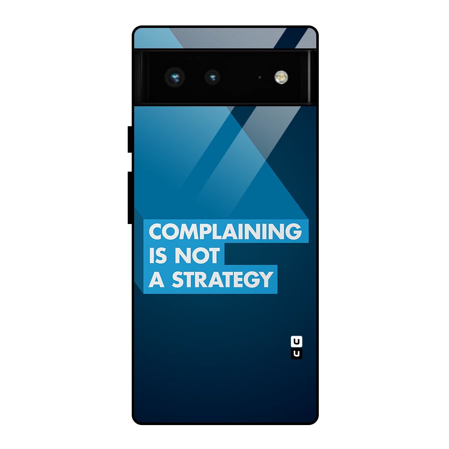 Not A Strategy Glass Back Case for Google Pixel 6