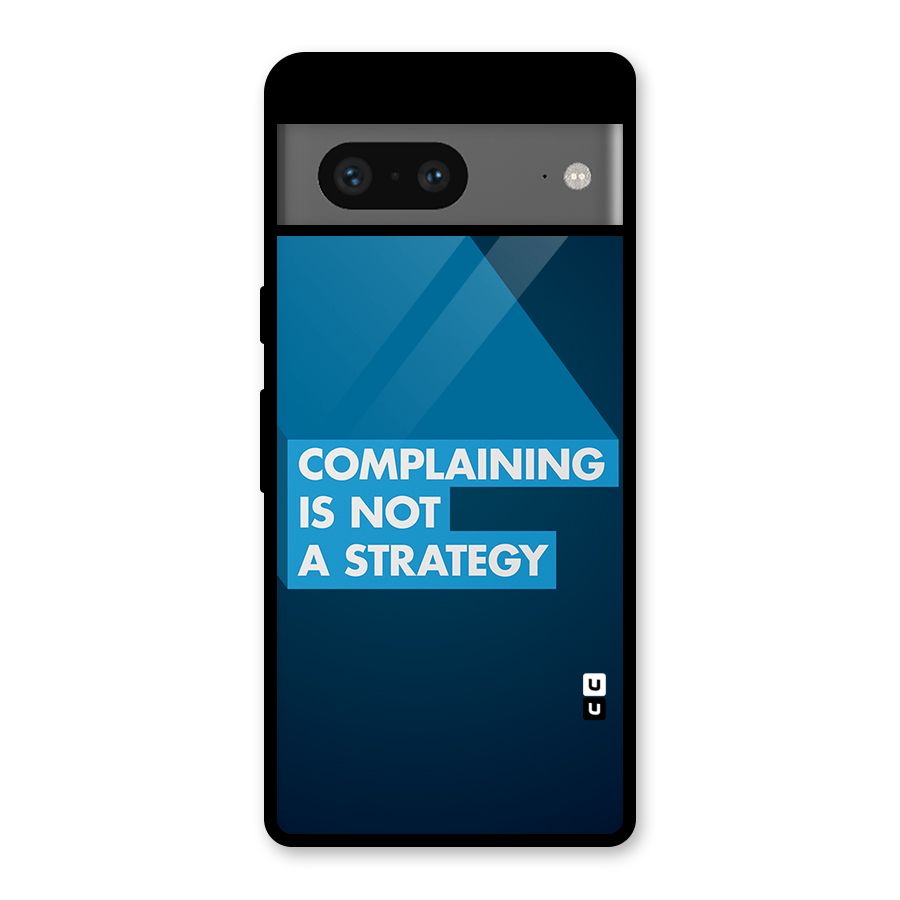 Not A Strategy Glass Back Case for Google Pixel 7