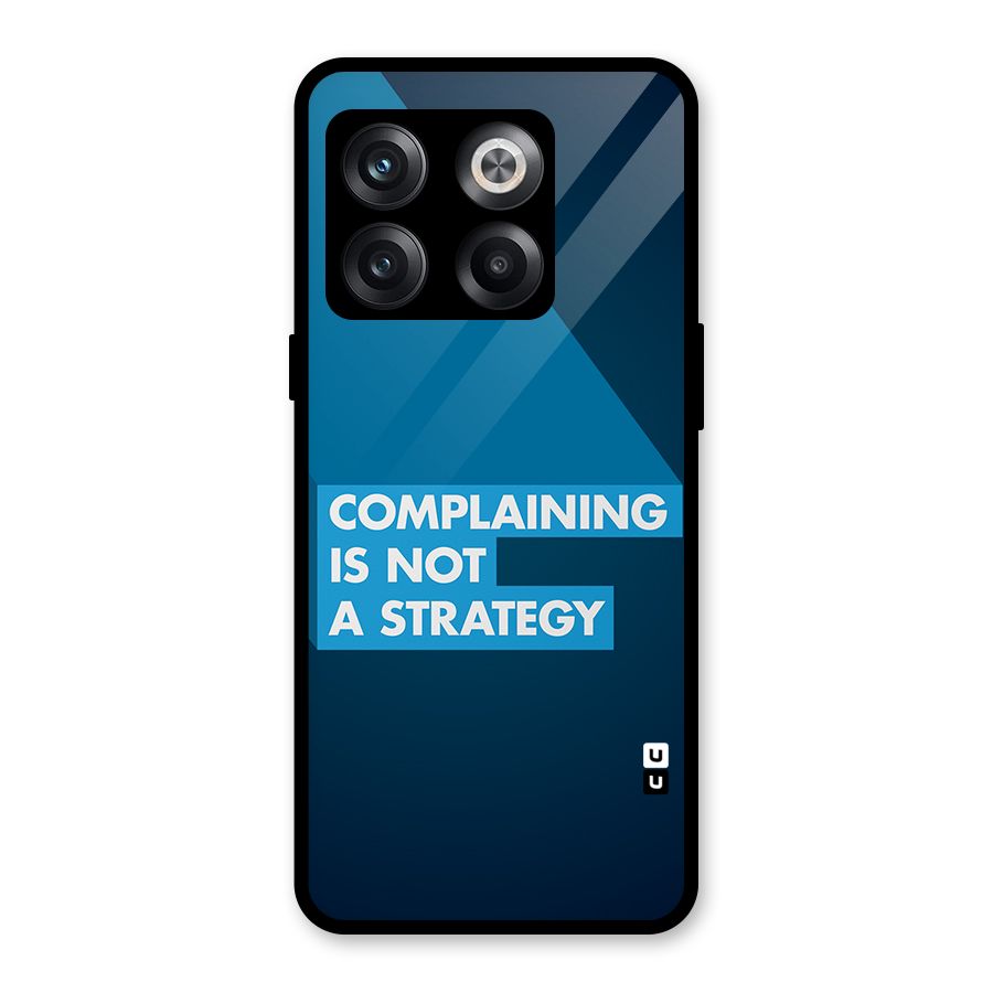 Not A Strategy Glass Back Case for OnePlus 10T