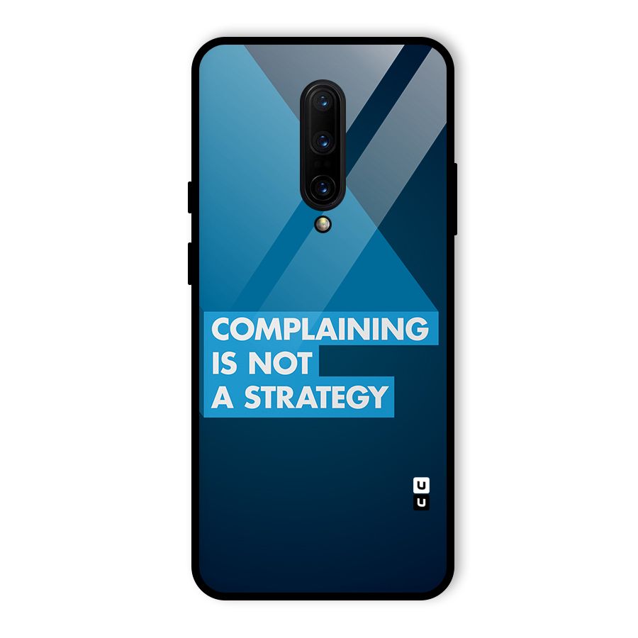 Not A Strategy Glass Back Case for OnePlus 7 Pro
