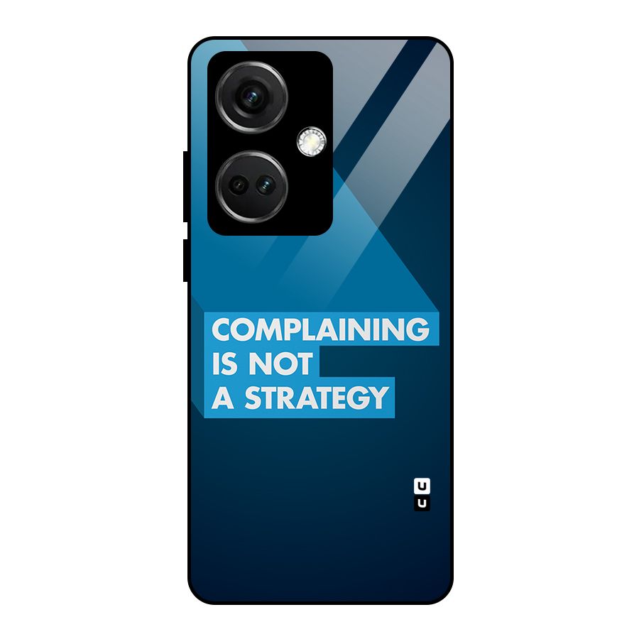 Not A Strategy Glass Back Case for OnePlus Nord CE 3 5G