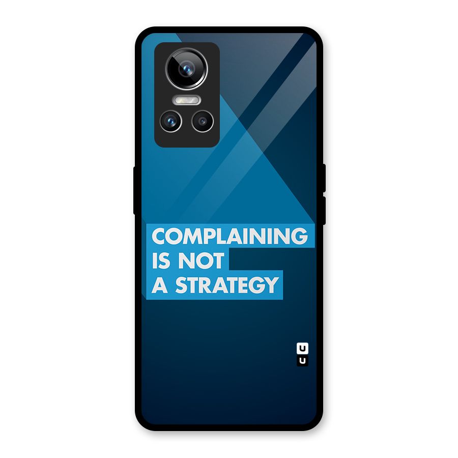 Not A Strategy Glass Back Case for Realme GT Neo 3
