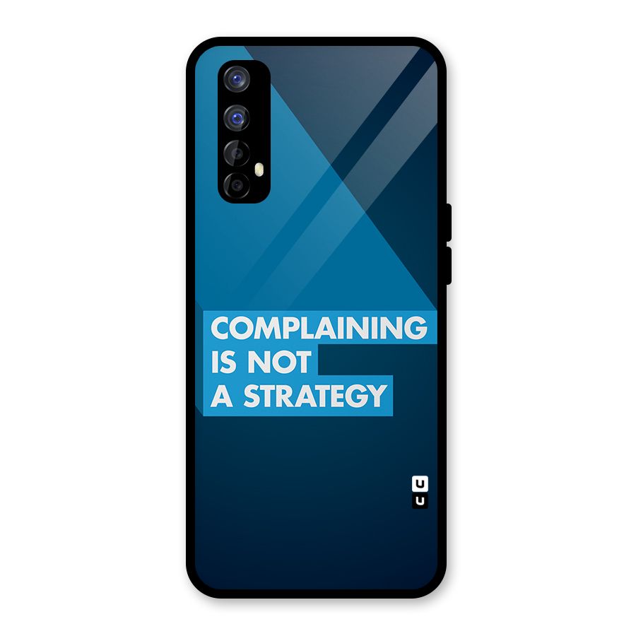 Not A Strategy Glass Back Case for Realme Narzo 20 Pro