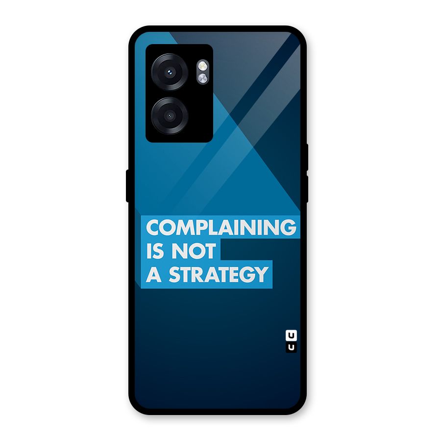 Not A Strategy Glass Back Case for Realme Narzo 50 5G