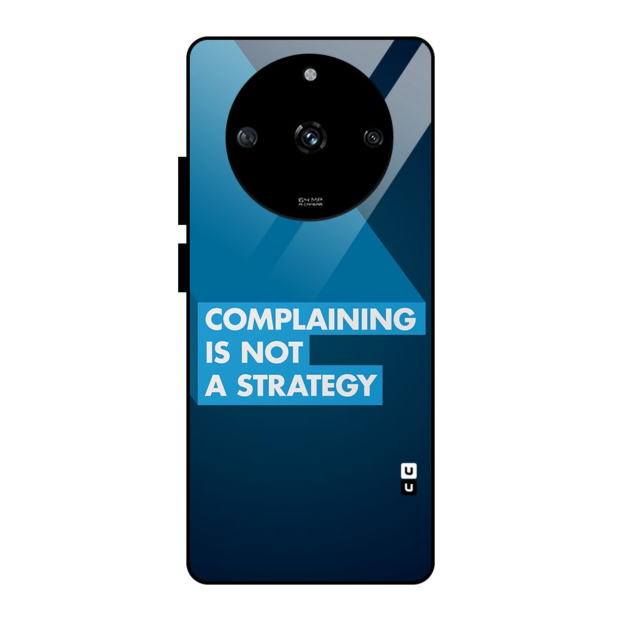 Not A Strategy Glass Back Case for Realme Narzo 60 5G