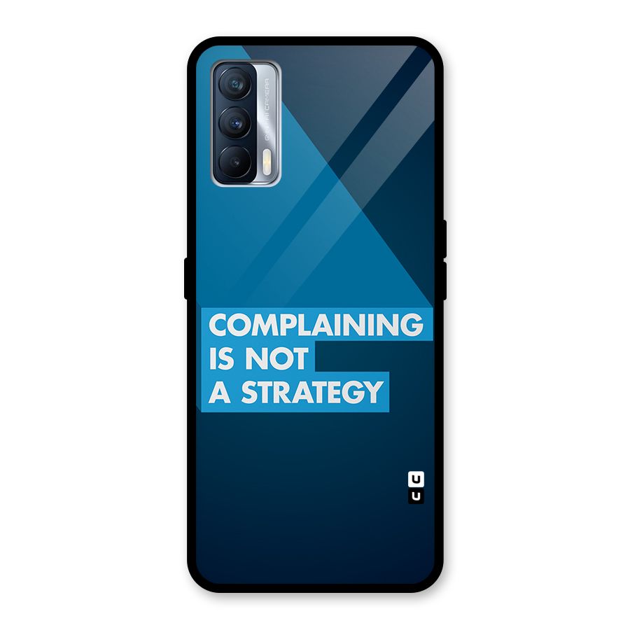 Not A Strategy Glass Back Case for Realme X7