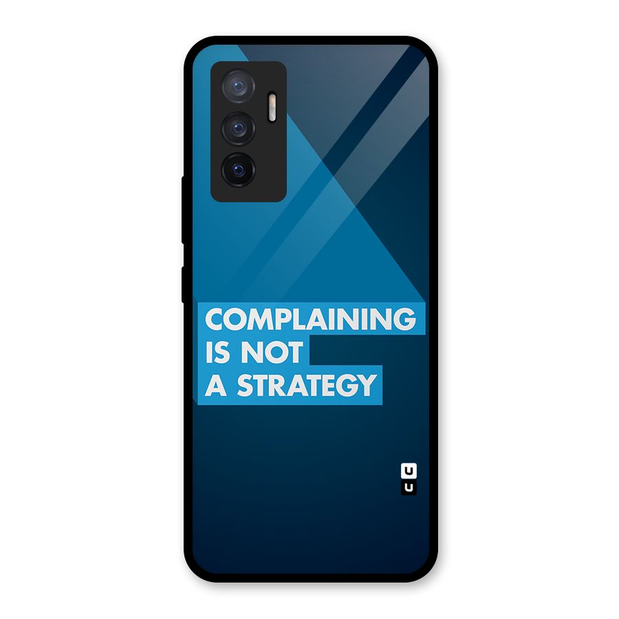Not A Strategy Glass Back Case for Vivo V23e