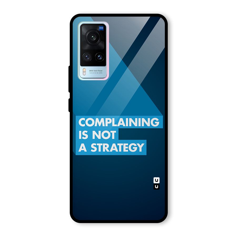 Not A Strategy Glass Back Case for Vivo X60