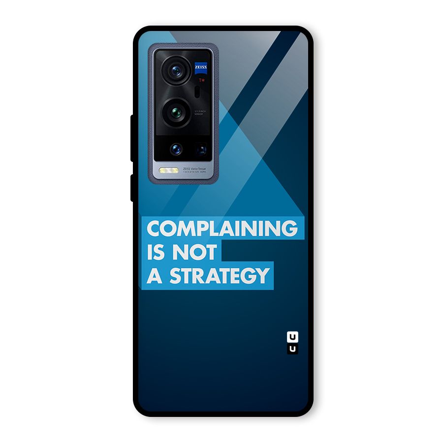 Not A Strategy Glass Back Case for Vivo X60 Pro Plus