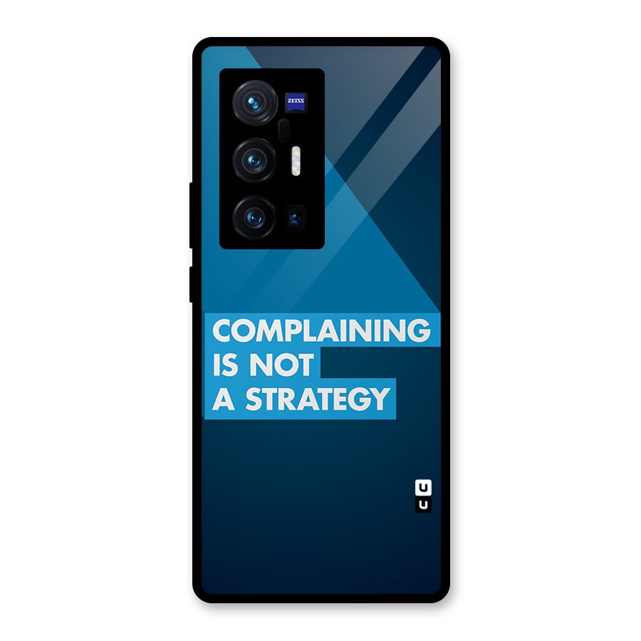 Not A Strategy Glass Back Case for Vivo X70 Pro Plus