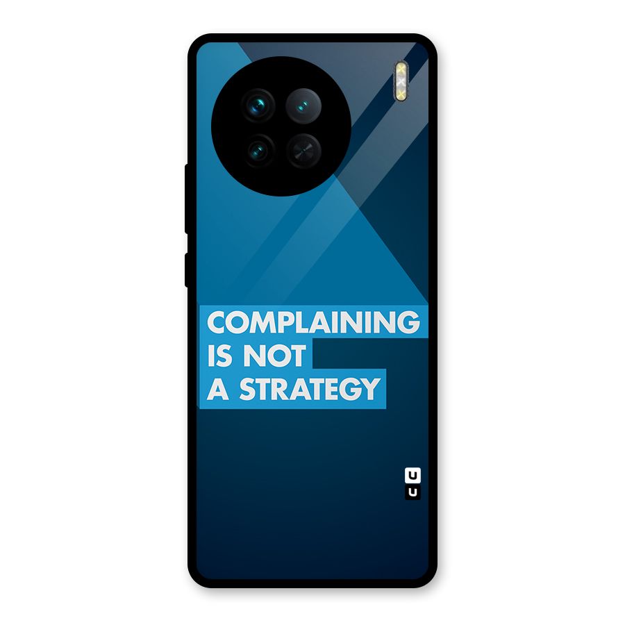 Not A Strategy Glass Back Case for Vivo X90