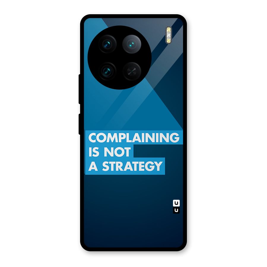 Not A Strategy Glass Back Case for Vivo X90 Pro