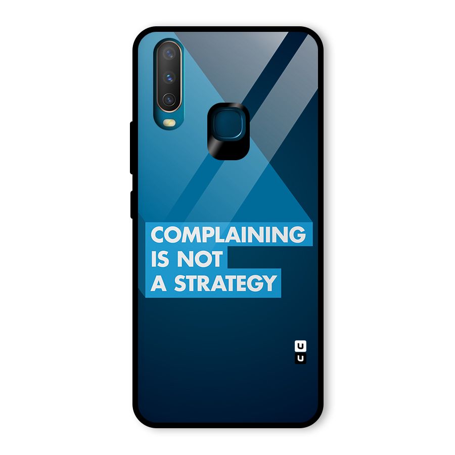Not A Strategy Glass Back Case for Vivo Y17