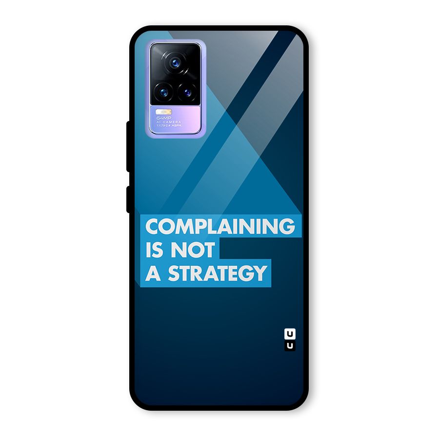 Not A Strategy Glass Back Case for Vivo Y73