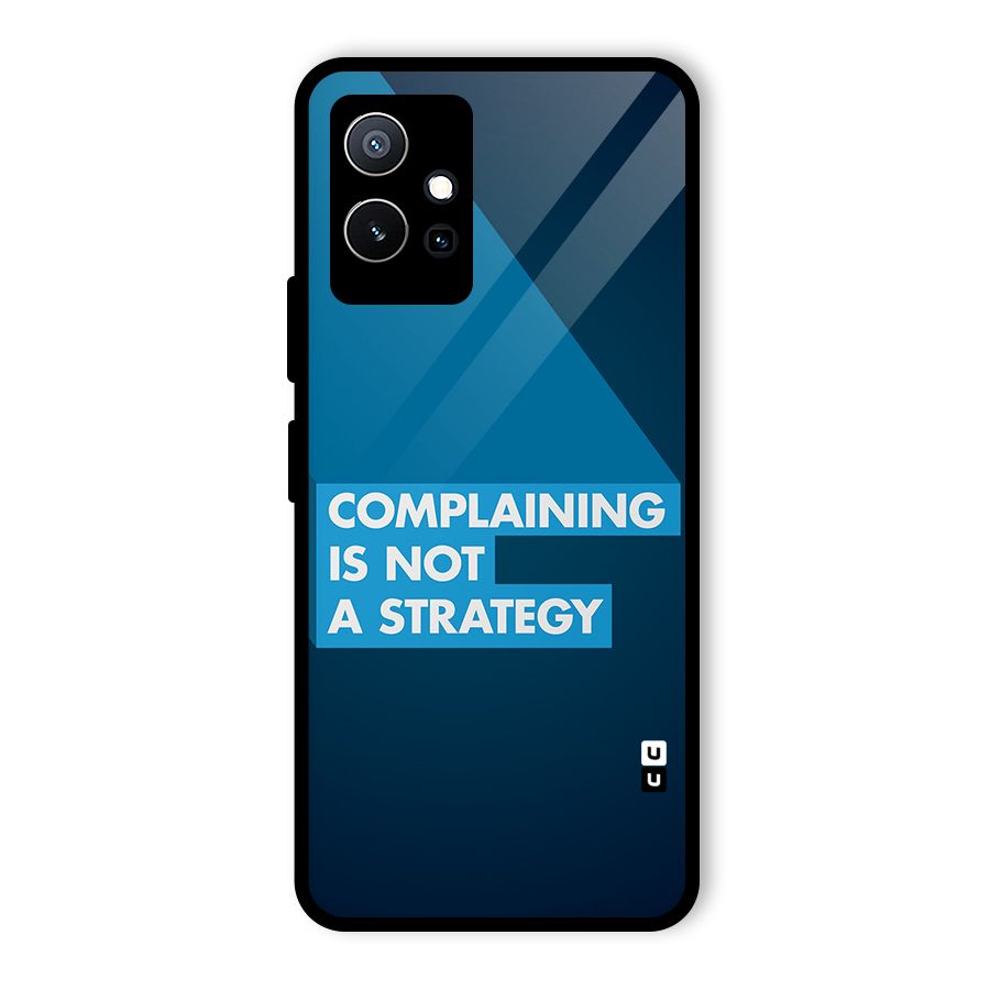 Not A Strategy Glass Back Case for Vivo Y75 5G