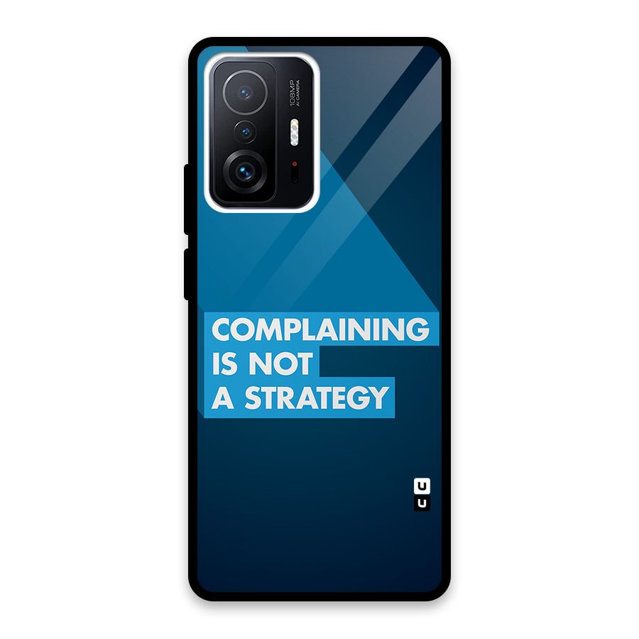 Not A Strategy Glass Back Case for Xiaomi 11T Pro