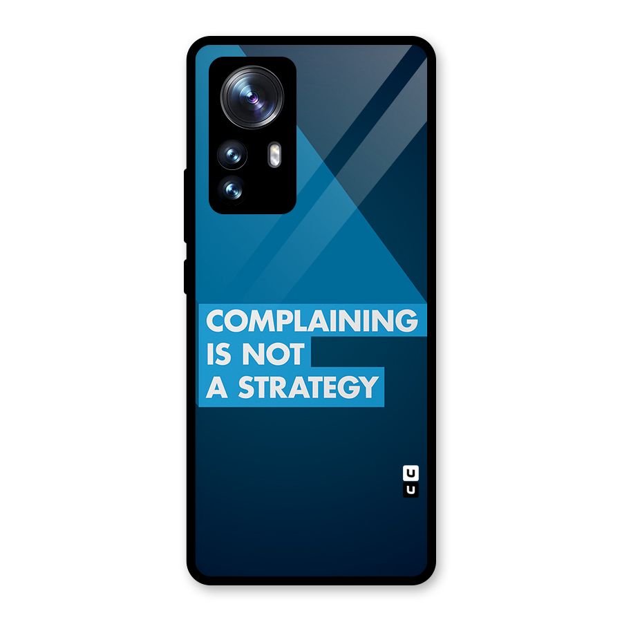 Not A Strategy Glass Back Case for Xiaomi 12 Pro