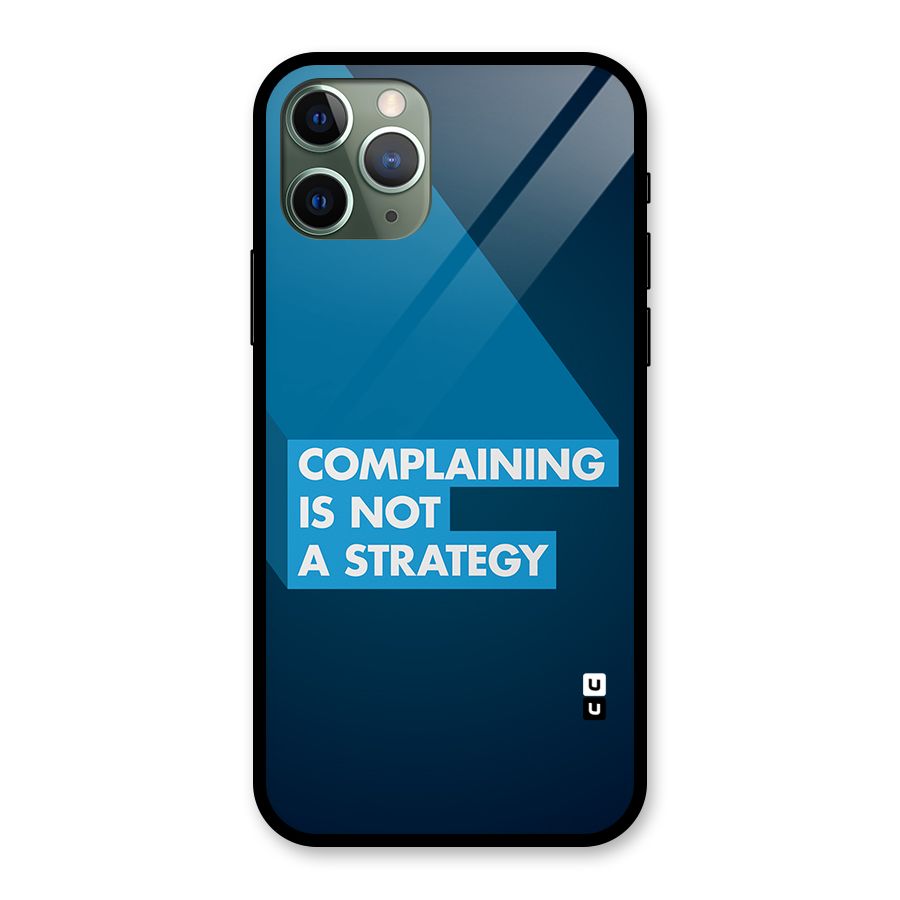 Not A Strategy Glass Back Case for iPhone 11 Pro