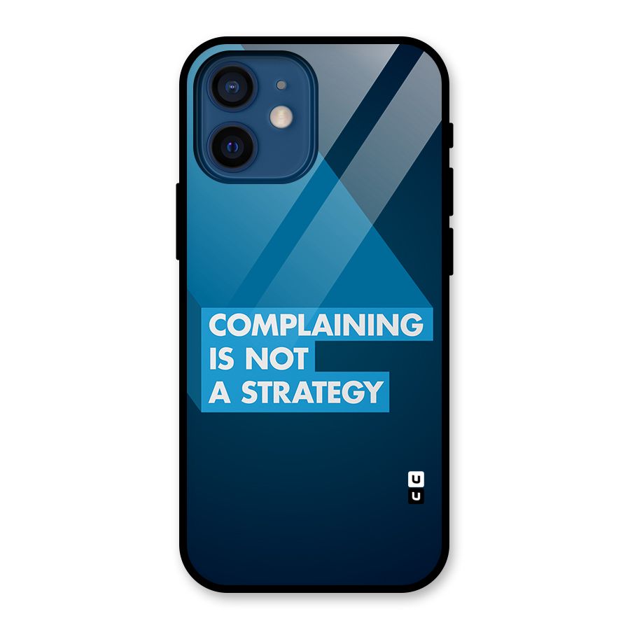 Not A Strategy Glass Back Case for iPhone 12 Mini