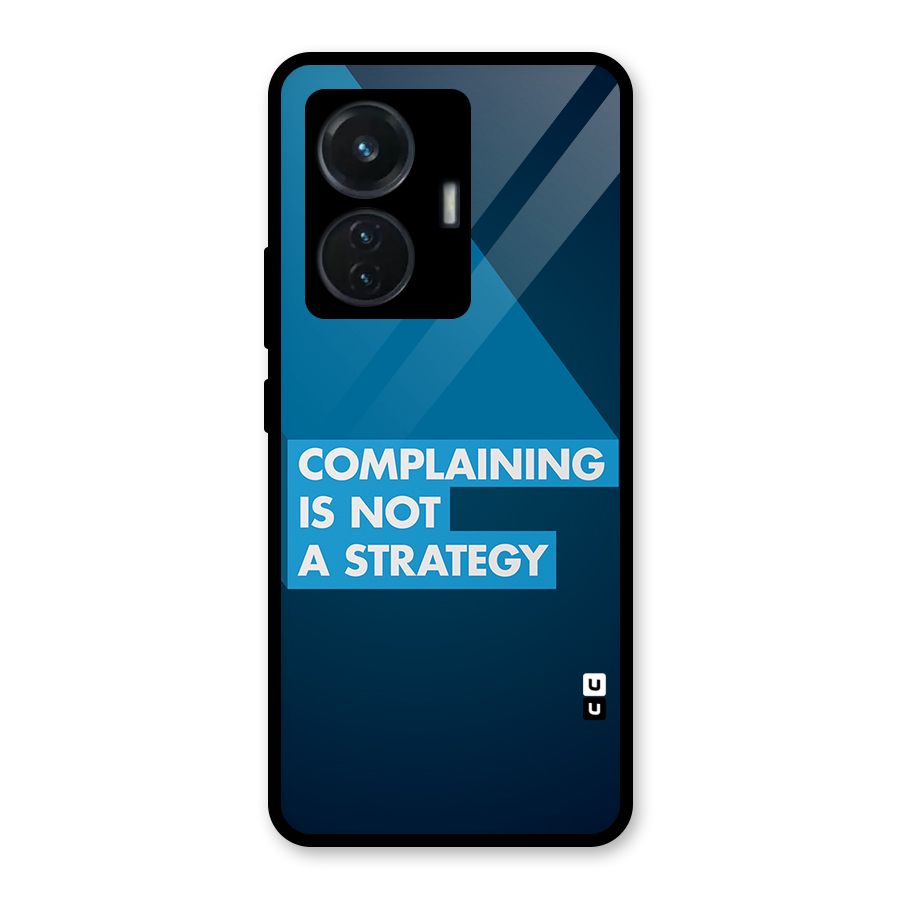Not A Strategy Glass Back Case for iQOO Z6 44W