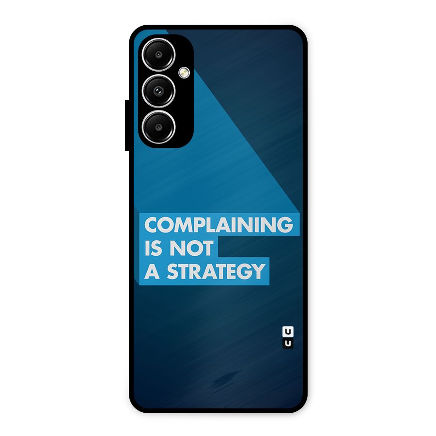 Not A Strategy Metal Back Case for Galaxy A05s