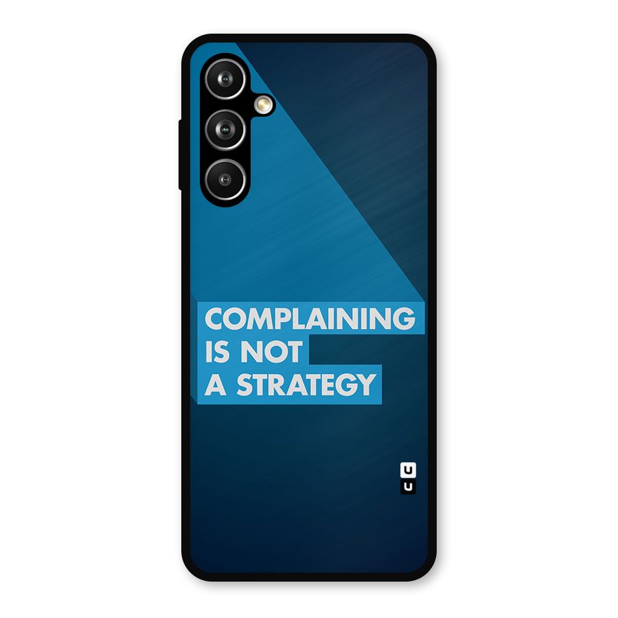 Not A Strategy Metal Back Case for Galaxy F54