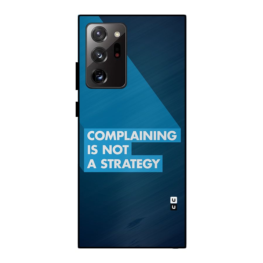 Not A Strategy Metal Back Case for Galaxy Note 20 Ultra 5G