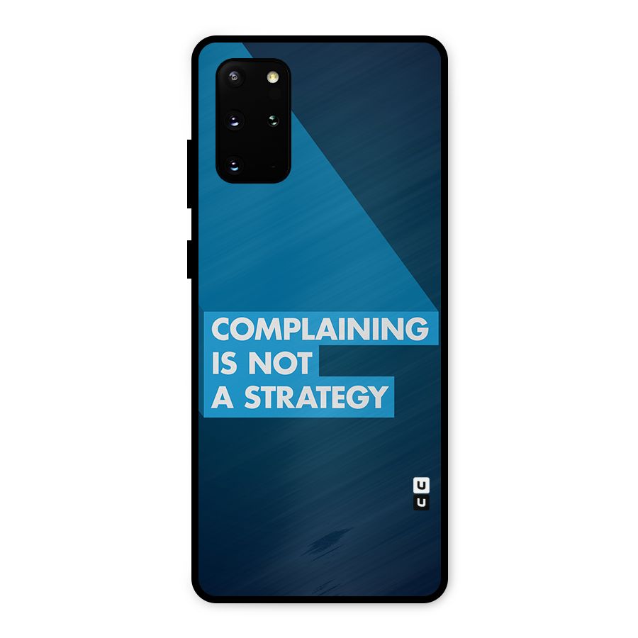 Not A Strategy Metal Back Case for Galaxy S20 Plus