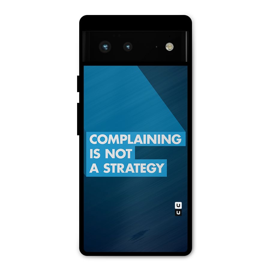 Not A Strategy Metal Back Case for Google Pixel 6