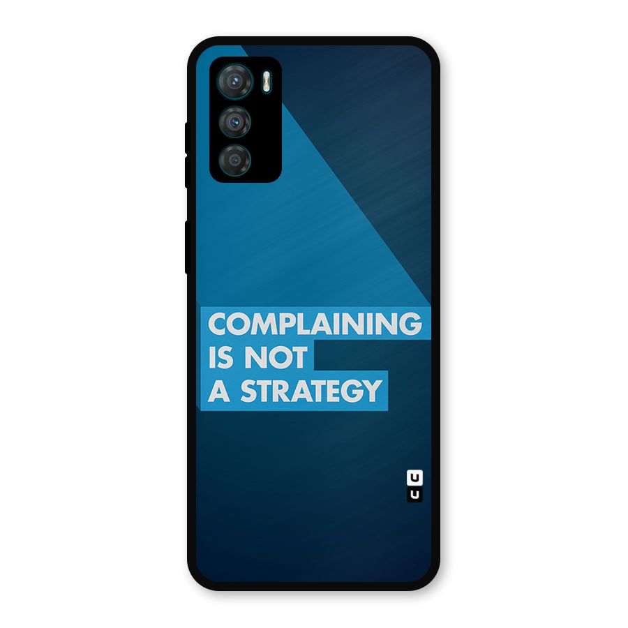 Not A Strategy Metal Back Case for Moto G42