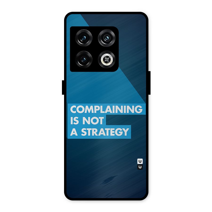 Not A Strategy Metal Back Case for OnePlus 10 Pro 5G