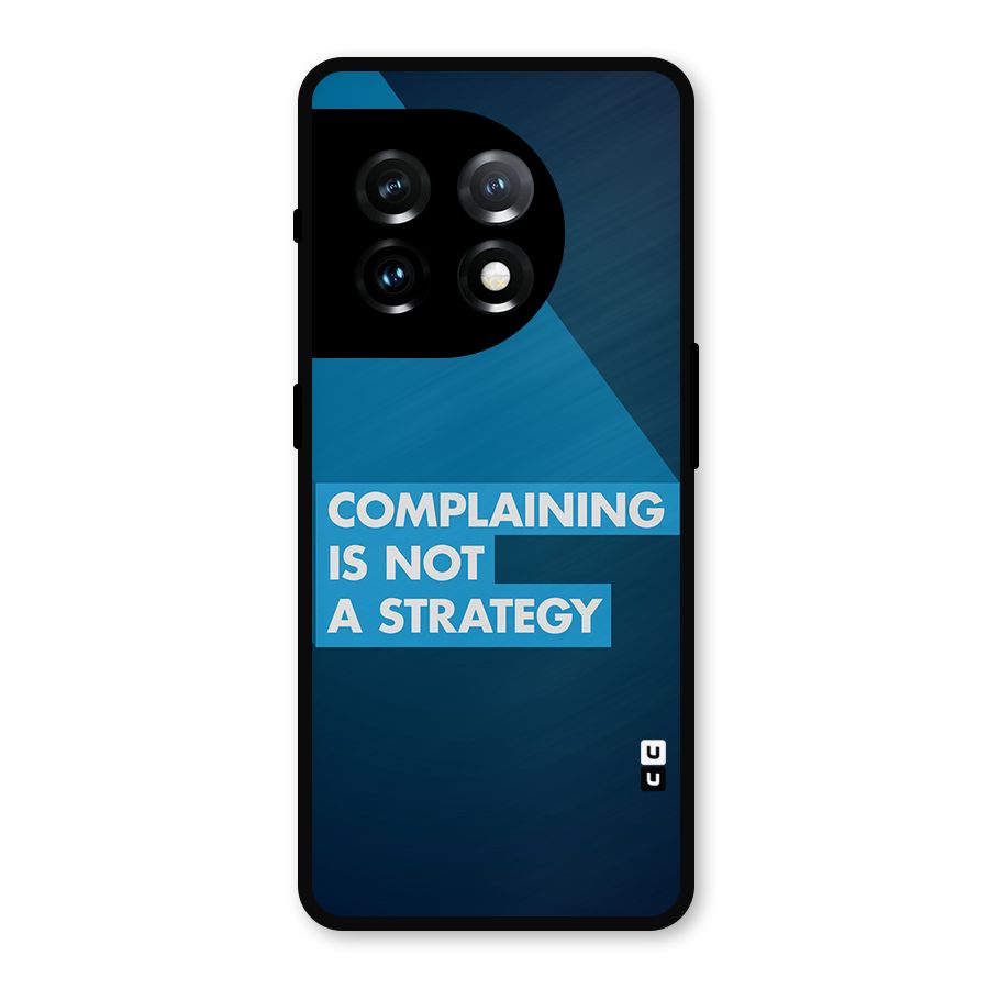 Not A Strategy Metal Back Case for OnePlus 11
