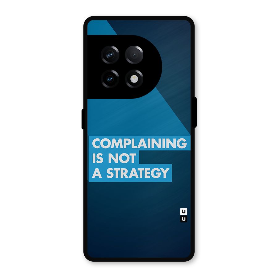 Not A Strategy Metal Back Case for OnePlus 11R