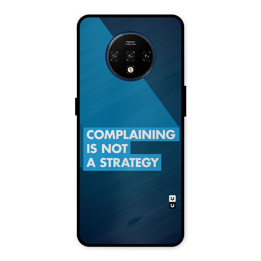 Not A Strategy Metal Back Case for OnePlus 7T