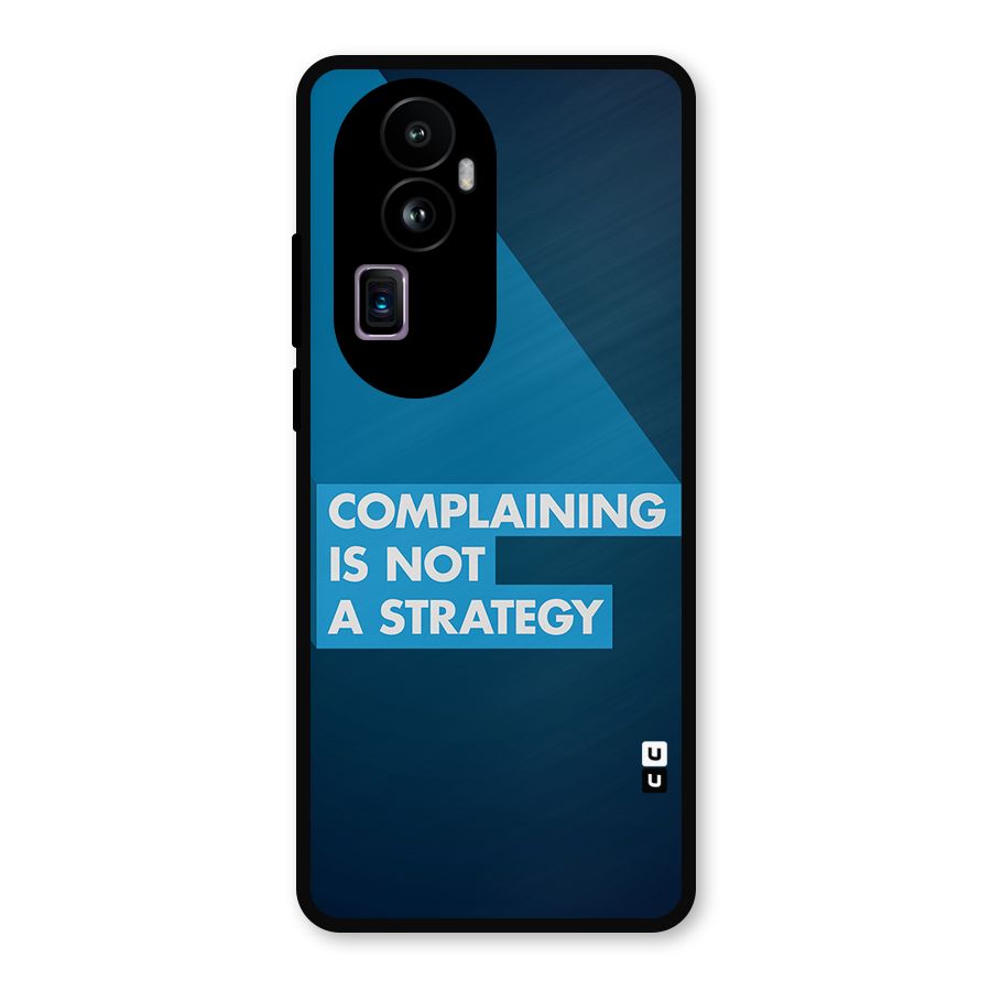 Not A Strategy Metal Back Case for Oppo Reno10 Pro Plus
