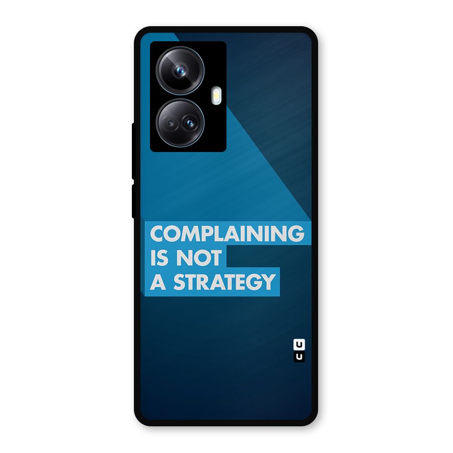 Not A Strategy Metal Back Case for Realme 10 Pro Plus