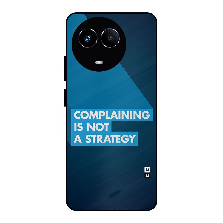 Not A Strategy Metal Back Case for Realme 11 5G
