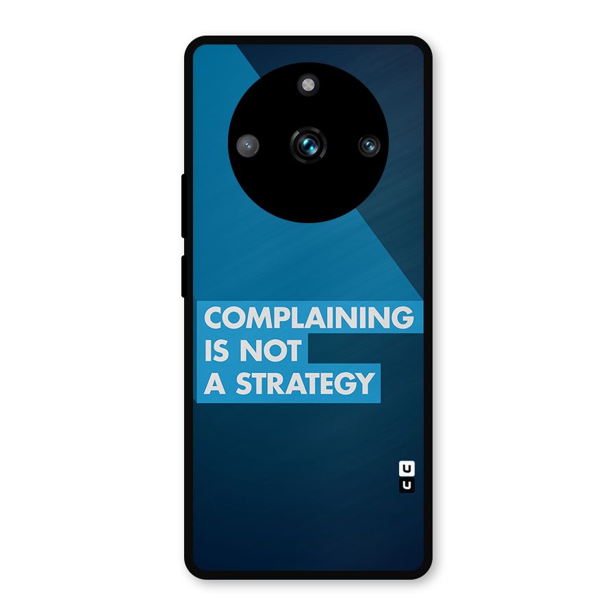 Not A Strategy Metal Back Case for Realme 11 Pro Plus