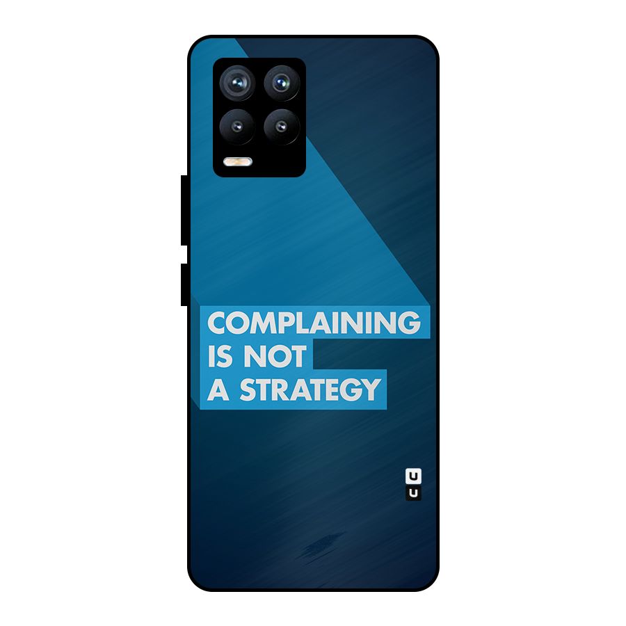 Not A Strategy Metal Back Case for Realme 8